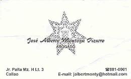 Tarjetita Arana